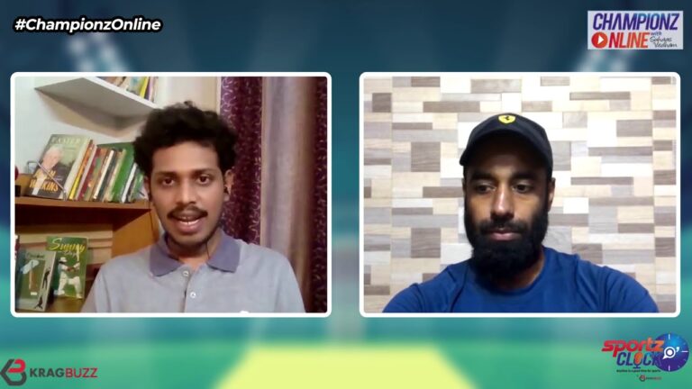 Ep 8: Int’l Bangladesh Cricketer, left arm spinner, Elias Sunny on Championz Online I Suhaas Vedham