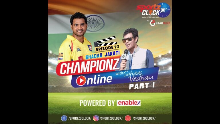P1 – Ep 10: Former Chennai Super Kings off-spinner Shadab Jakati on Championz Online I Suhaas Vedham