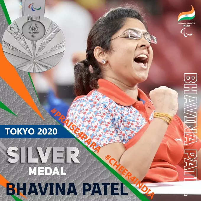 Bhavina Patel and Nishad Kumar make the country proud: win silver at the Paralympics