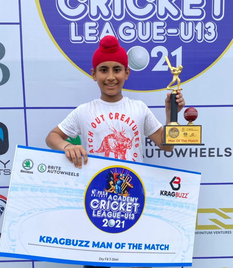 Amazing Abhiraj steals the show with a magnificent century in the Academy Cricket League