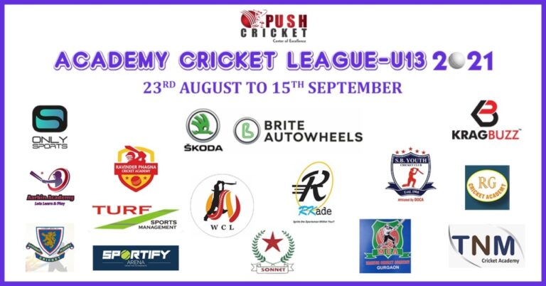 Sportify Cricket and Bhagwati Cricket Academy register wins in the Push Academy Cricket League U-13 Tournament