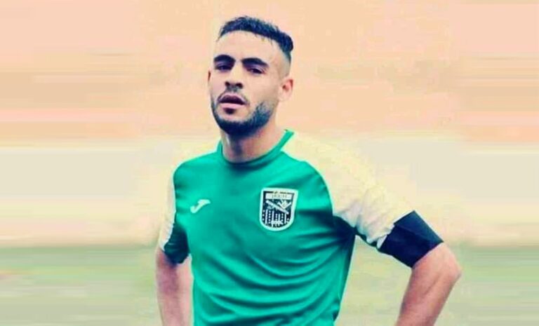 Algerian footballer passes away on-field
