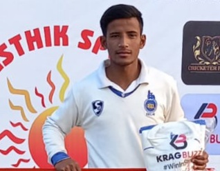 Ajay Negi shines In 1ST D.R. Sharma Memorial Cricket Tournament