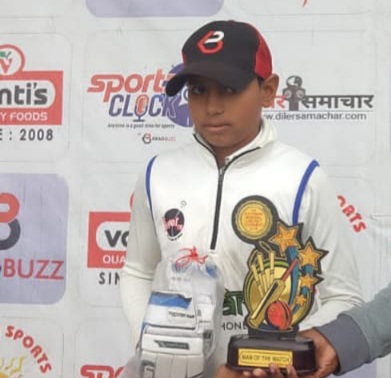 Sparkling win of Ravindra Phagna Cricket Academy