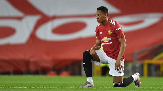 Anthony Martial notifies temporary manager about his withdrawal
