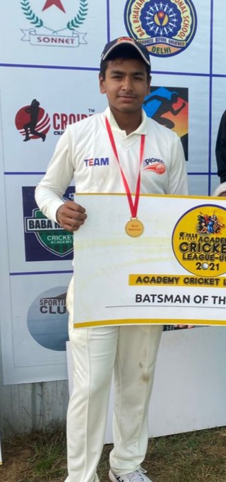 Rishabh and Yash shines.In the league match of Academy Cricket League U-16 2021,