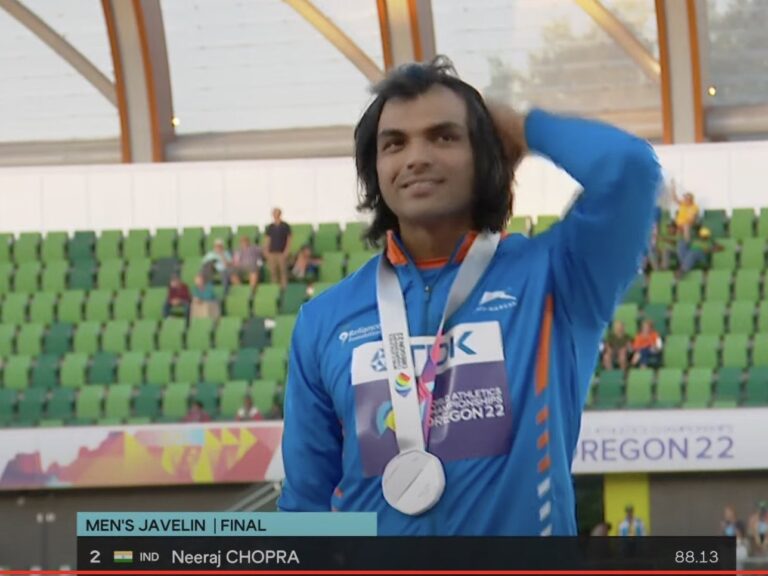 World Athletics Championships: Neeraj Chopra clinches silver