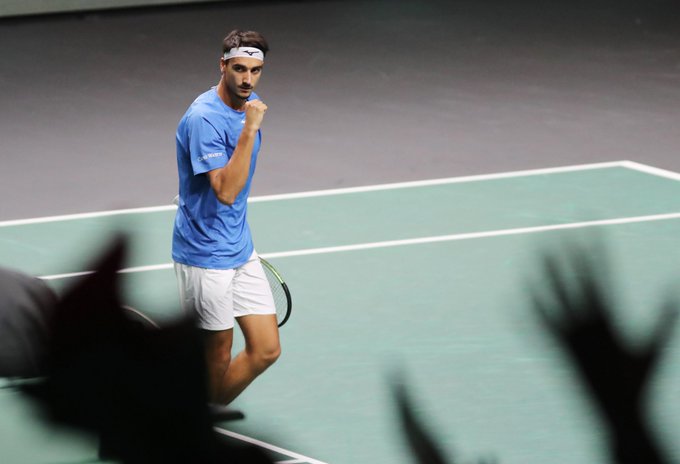 Davis Cup semis: Sonego gives Italy 1-0 lead over Canada