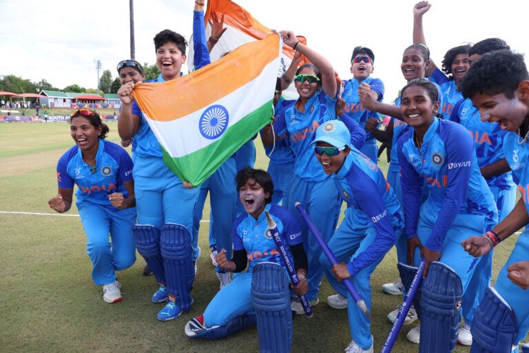 India won the first Women’s U19 T20 World Cup, defeating England