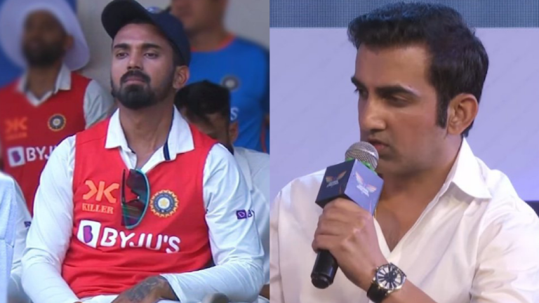 Gautam Gambhir Made A Big Statement On KL Rahul Getting Dropped From India’s Playing XI