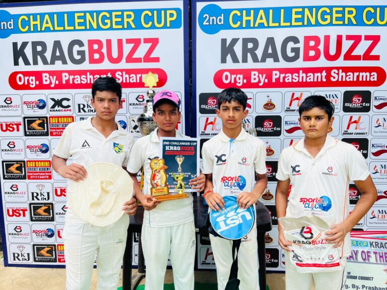 Cricket Excellence Rohini won by 7 wickets in 2nd Challengers Cup by Kragbuzz