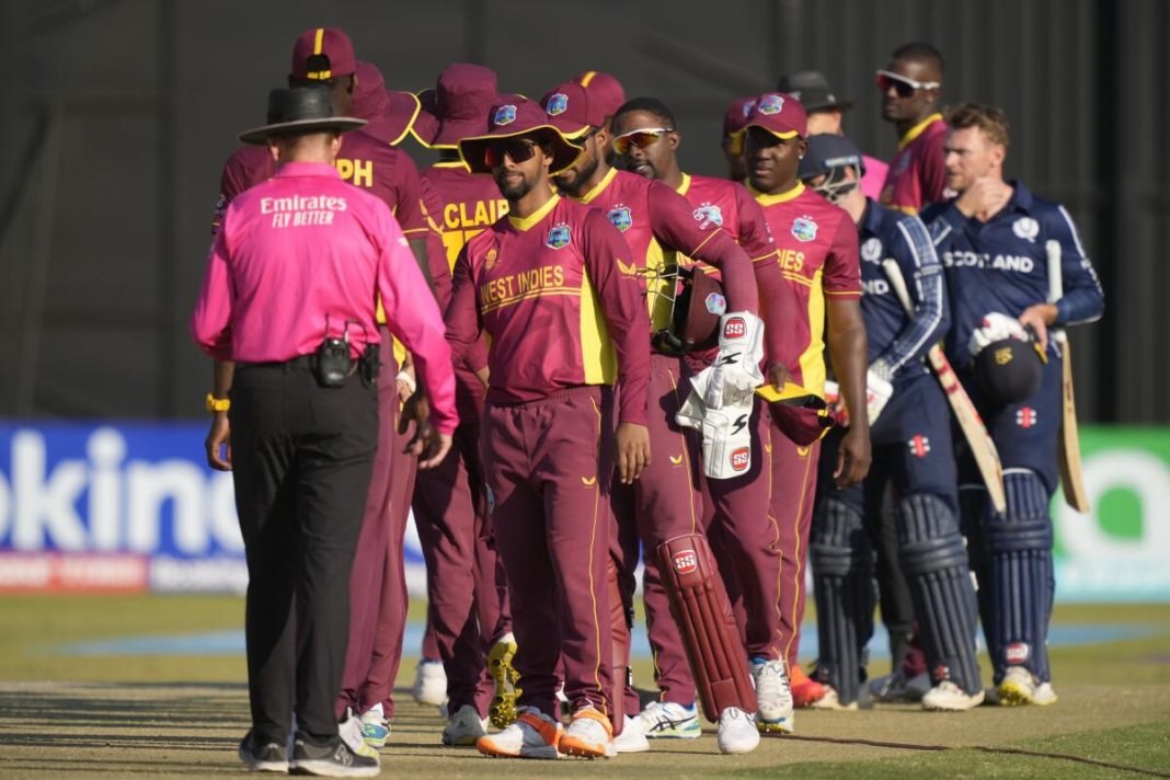 West Indies eliminated from ICC Cricket World Cup