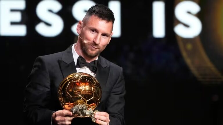 Lionel Messi wins 8th Ballon d’Or for exceptional performance in Football for Argentina