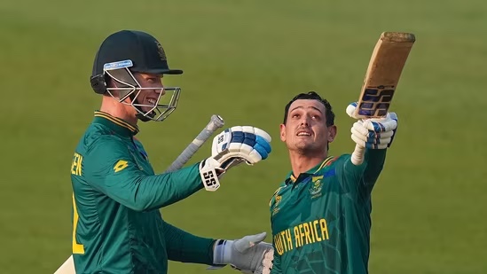 De Kock and Van der Dussen’s Century Partnership Propels South Africa to Dominant 357 against New Zealand