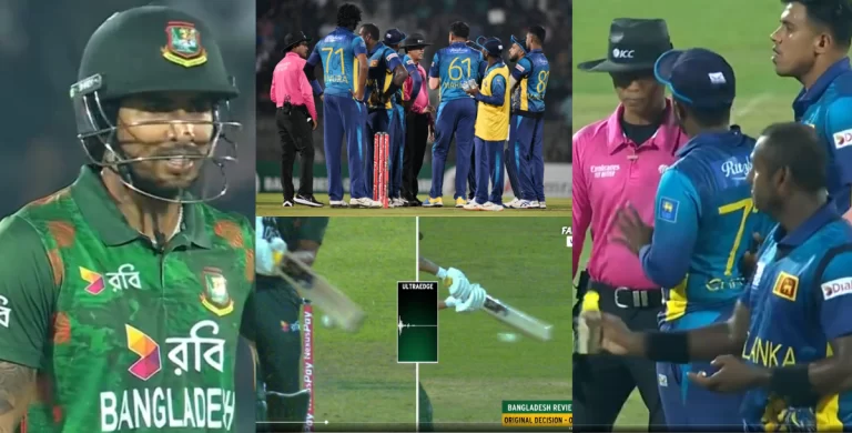 Controversial Call Mars Second T20 Clash Between Bangladesh and Sri Lanka