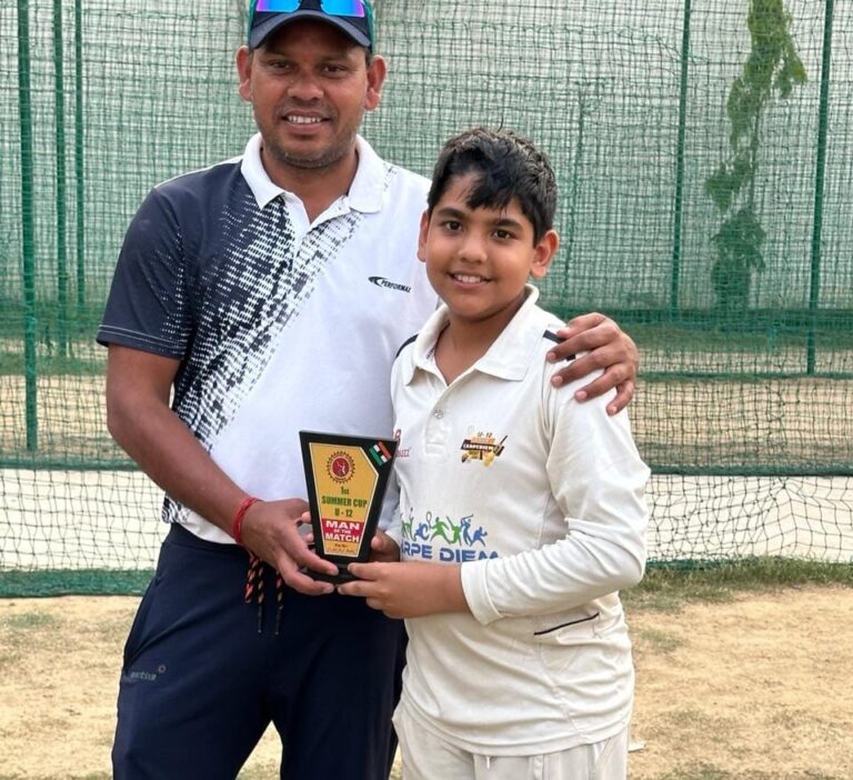 Dominant Performances by Attharv and Aayushmaan Lead Airliner Bharti College to Victory